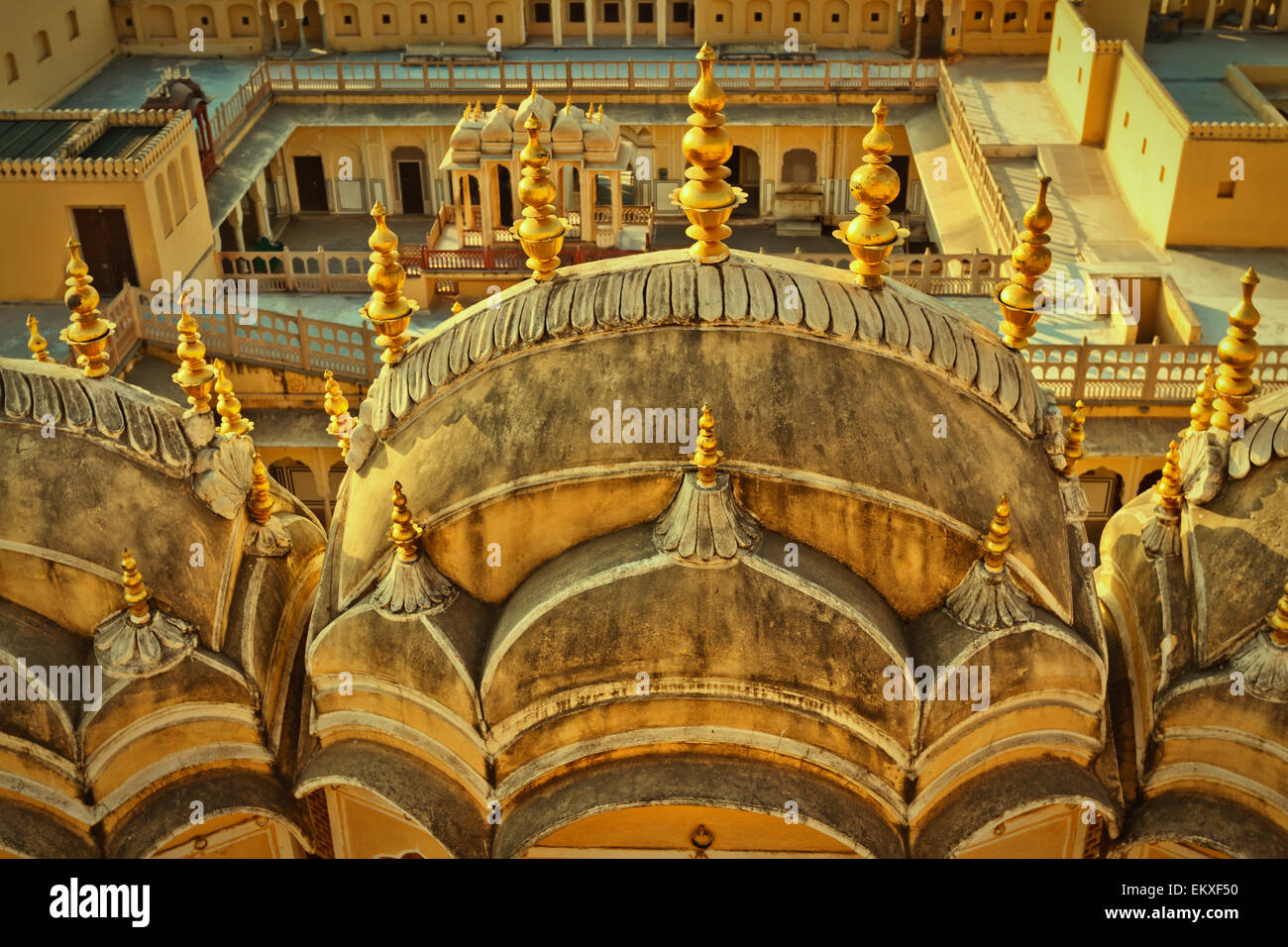 La città di Jaipur Palace Foto Stock