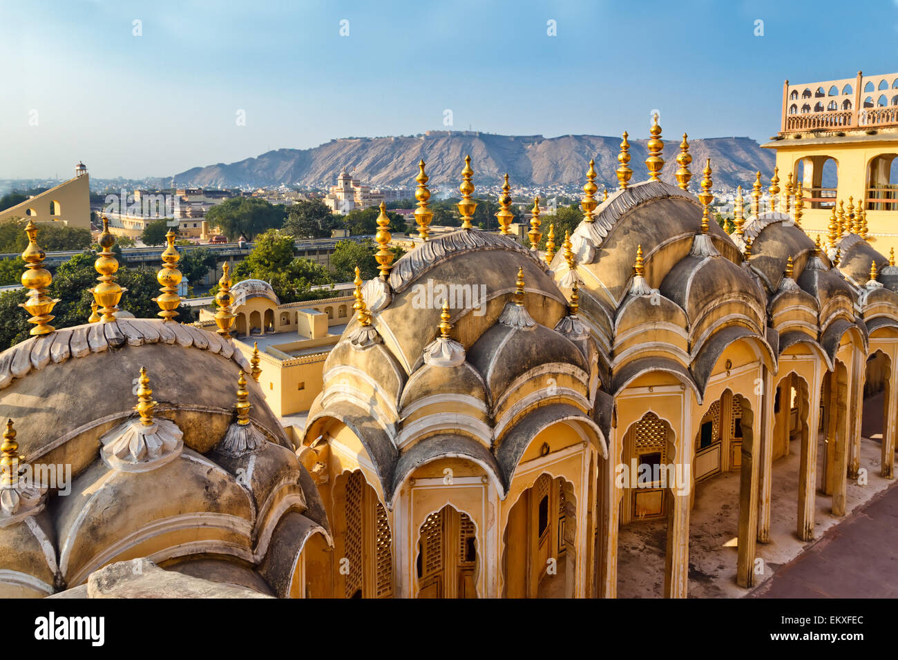 La città di Jaipur Palace Foto Stock