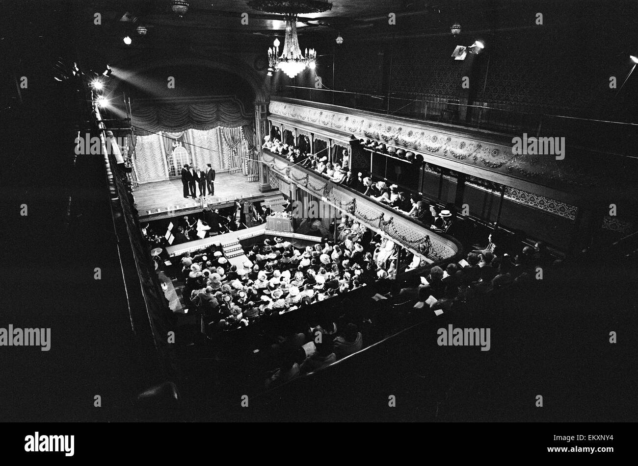 Viste generali di Old Time Music Hall, Leeds, South Yorkshire. Il 31 ottobre 1967 Foto Stock