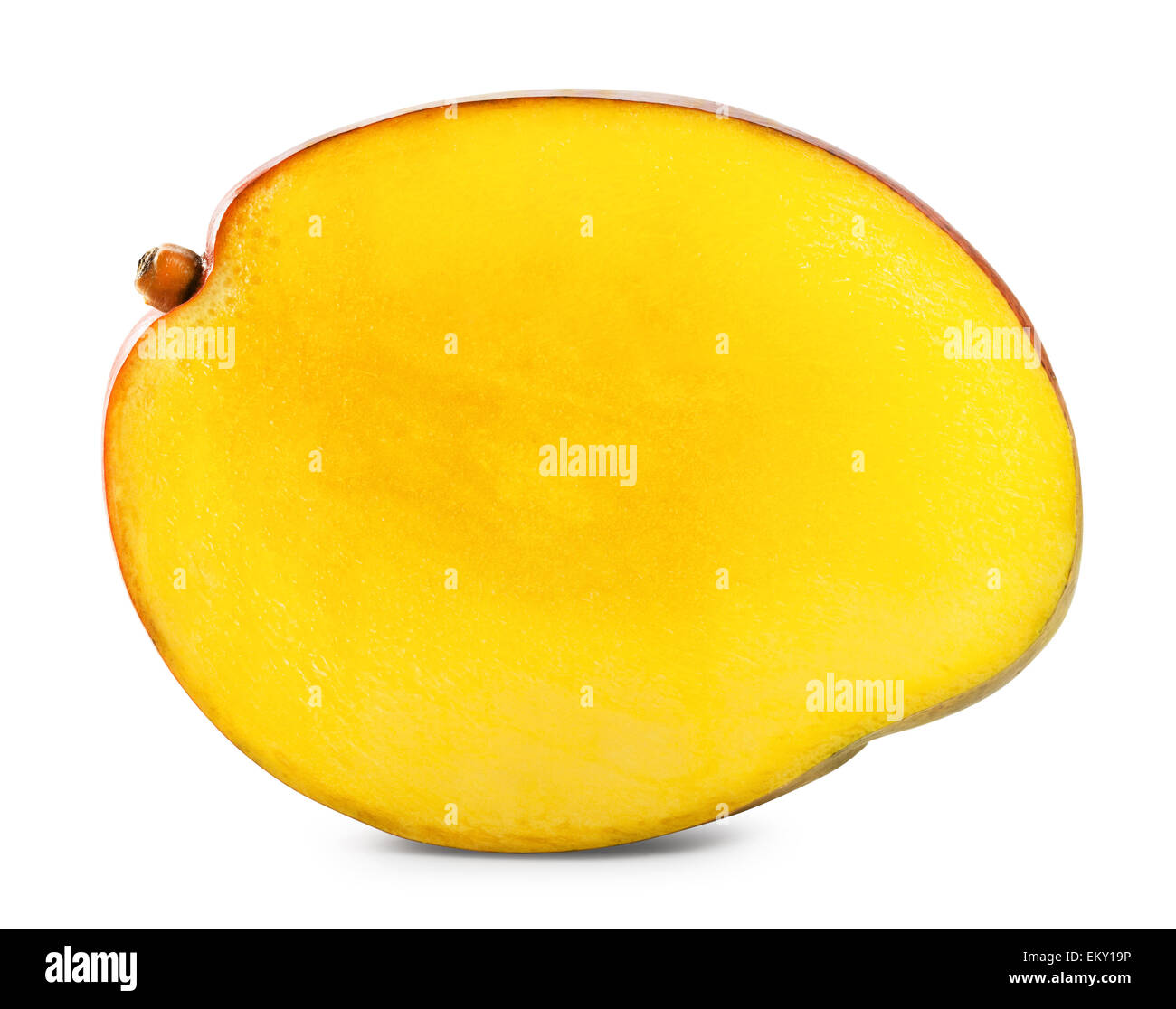 Mango Fruit isolati su sfondo bianco. Tracciato di ritaglio Foto Stock