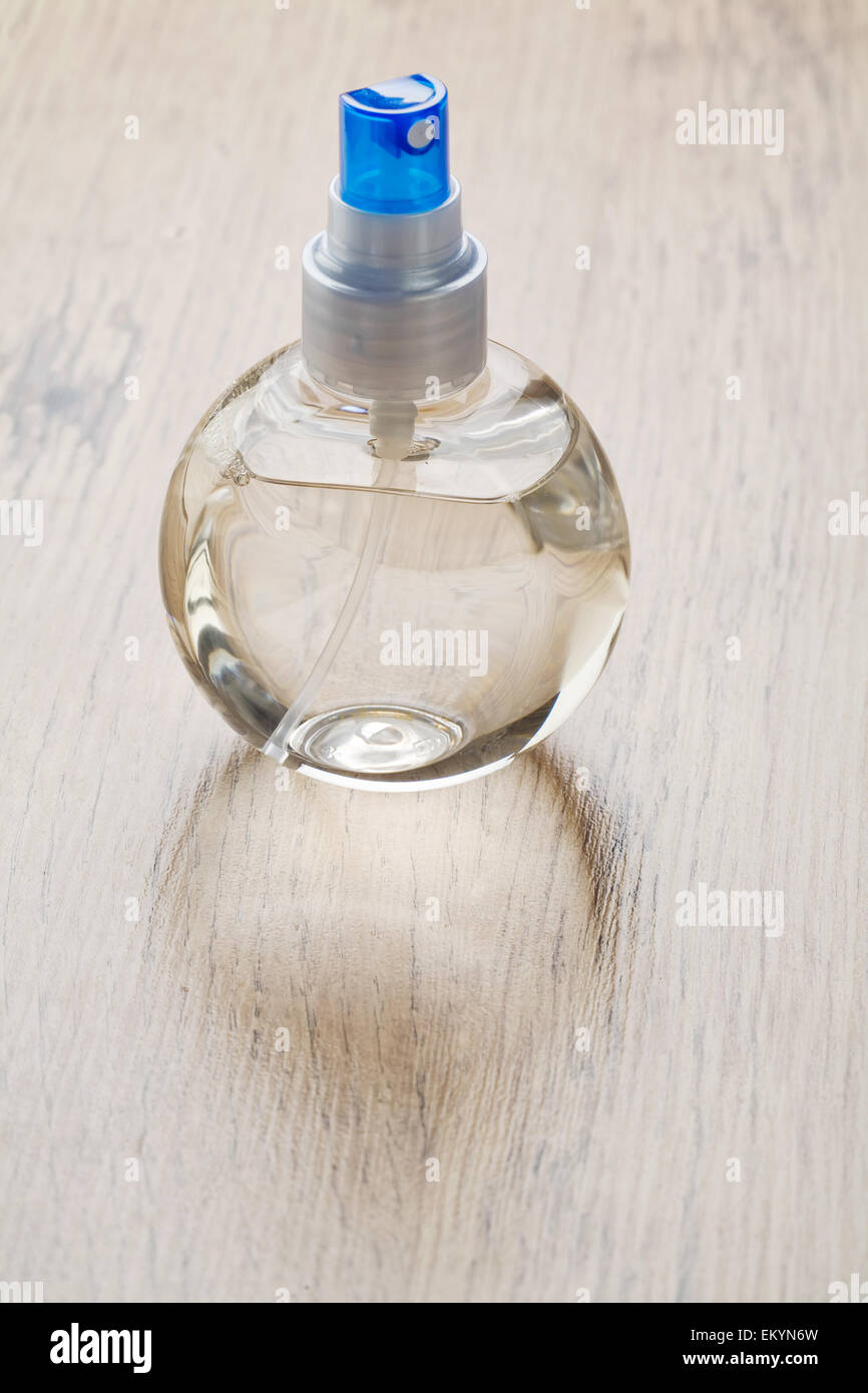 Bottiglia trasparente Foto Stock