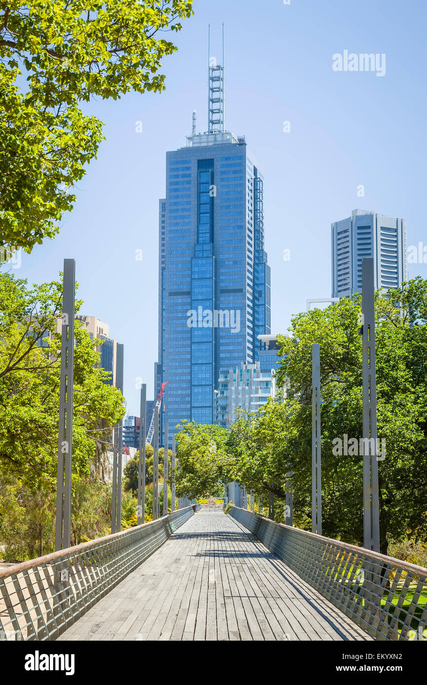 Edificio in Melbourne Australia Foto Stock