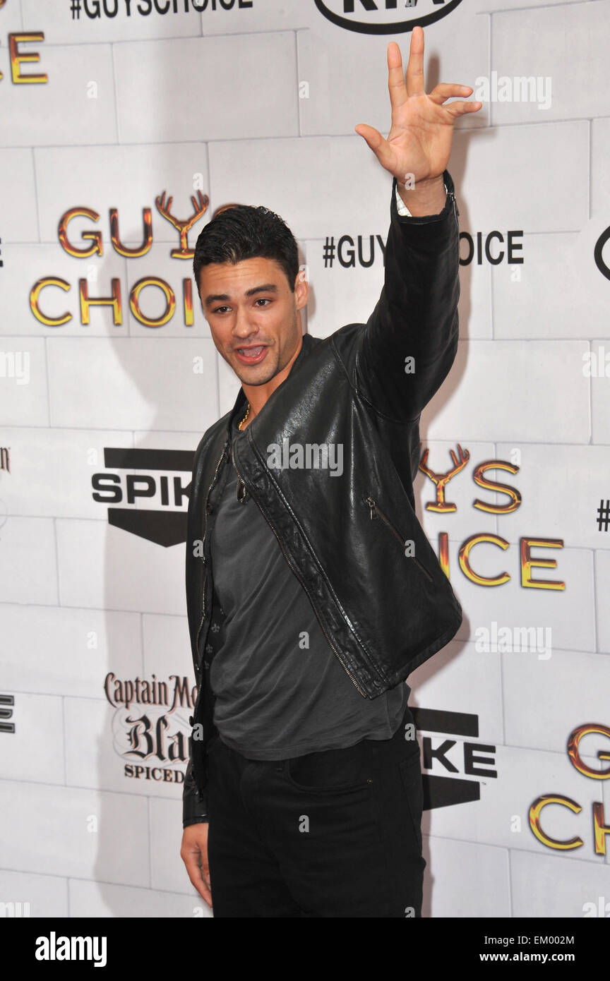 LOS ANGELES, CA - Giugno 3, 2012: Christopher Van Damme (figlio di Jean-Claude Van Damme) Spike TV 2012 Guys Choice Awards di Sony Studios, Culver City, CA. Foto Stock