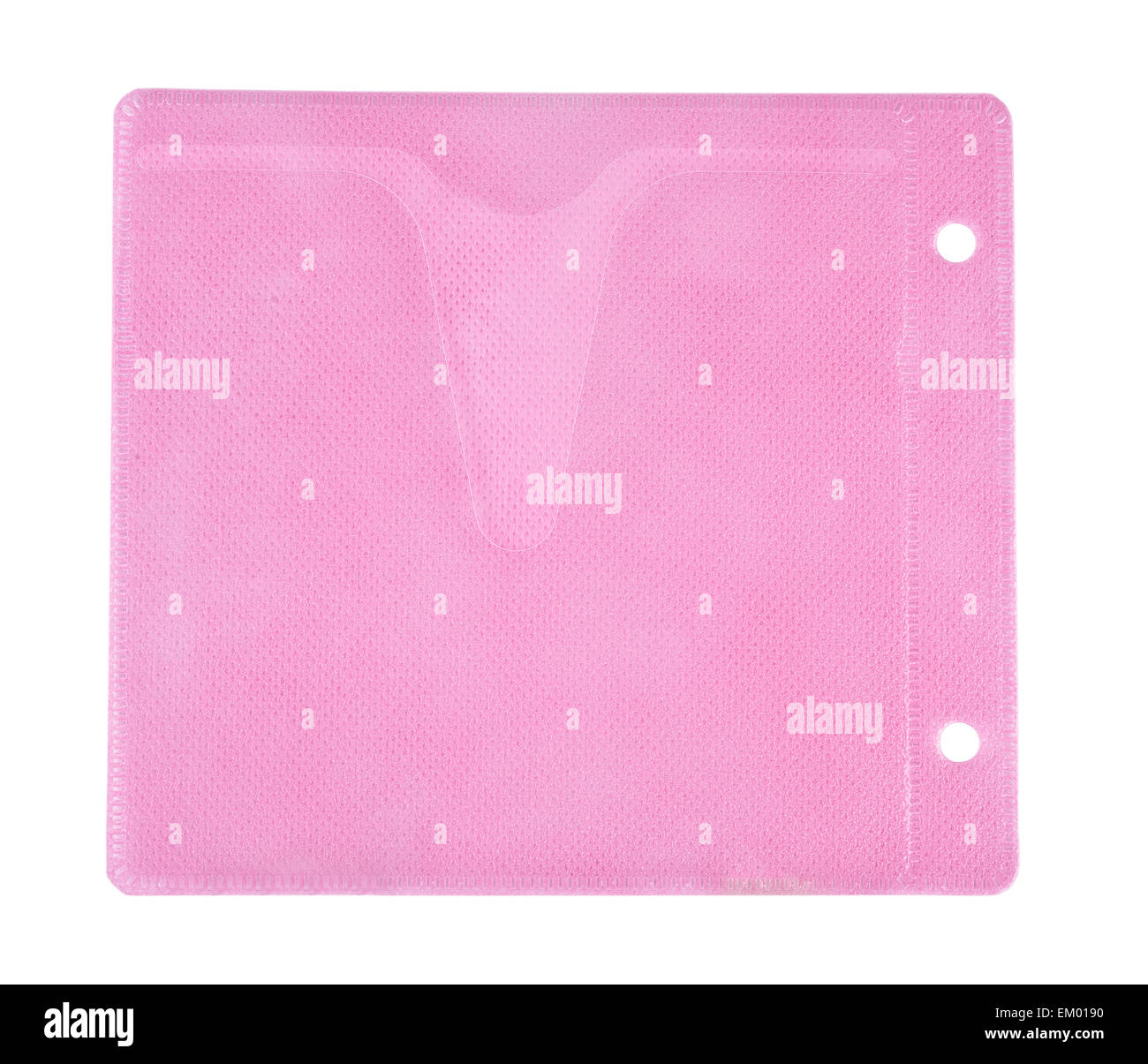 Busta rosa per CD Foto Stock