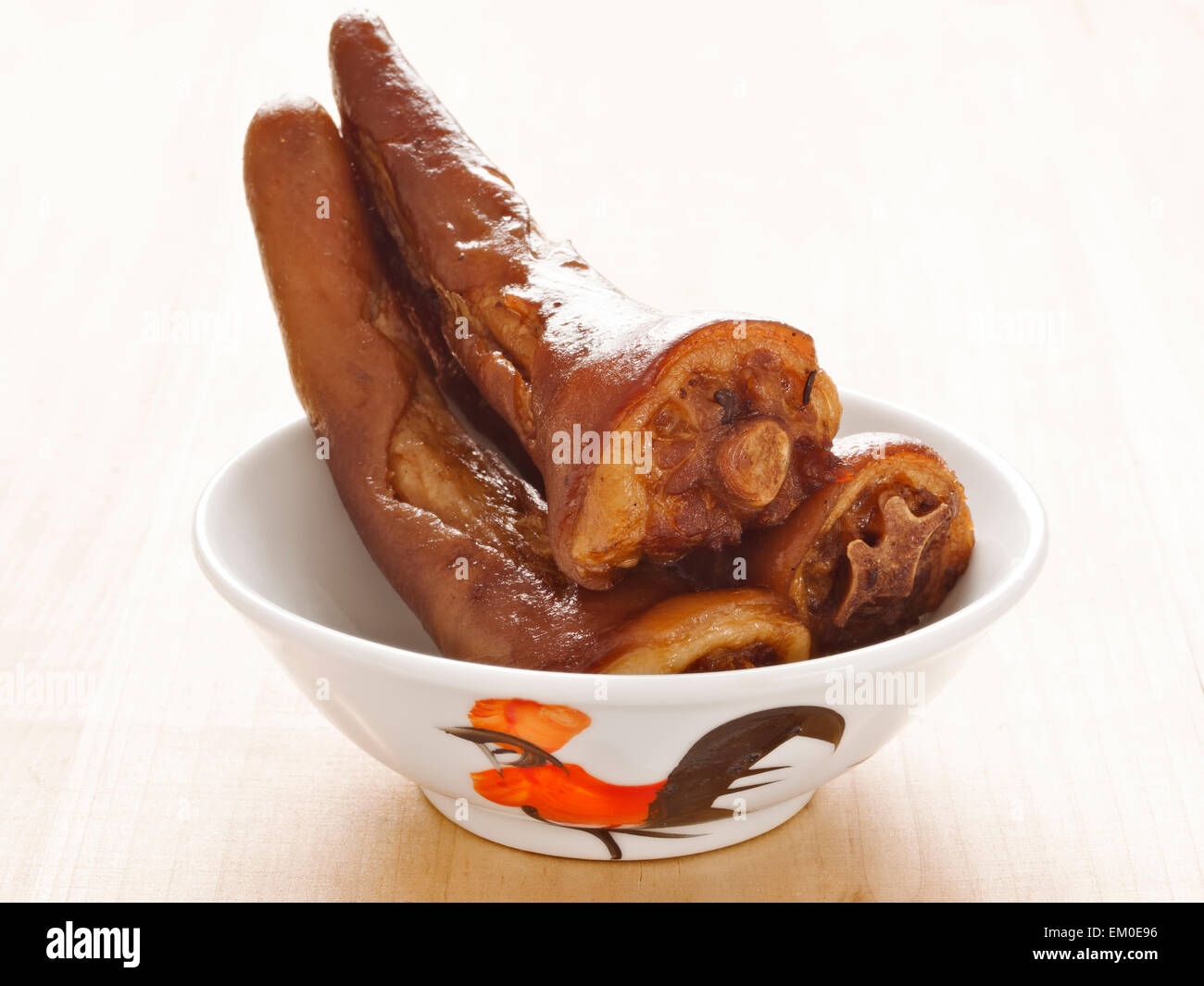 Brasato di coda di maiale Foto Stock