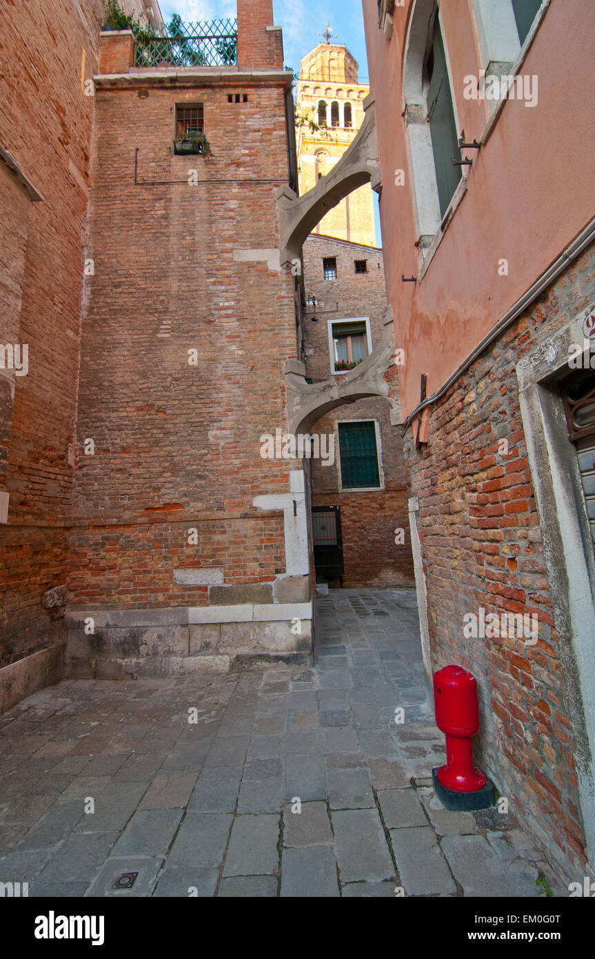 Venezia Italia inusuale veduta panoramica Foto Stock