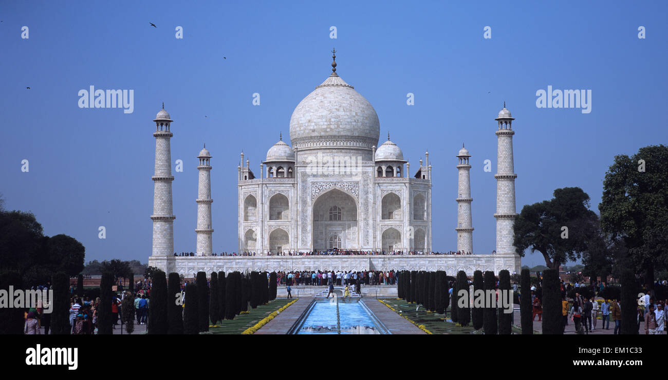 Taj Mahal india agra Foto Stock