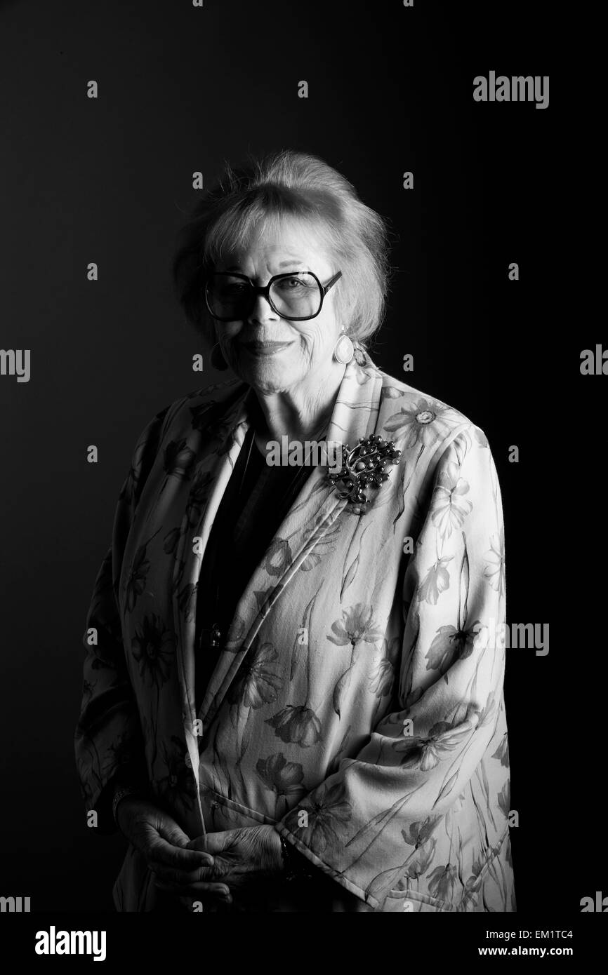 Lady Antonia Fraser 14/04/15 Foto Stock