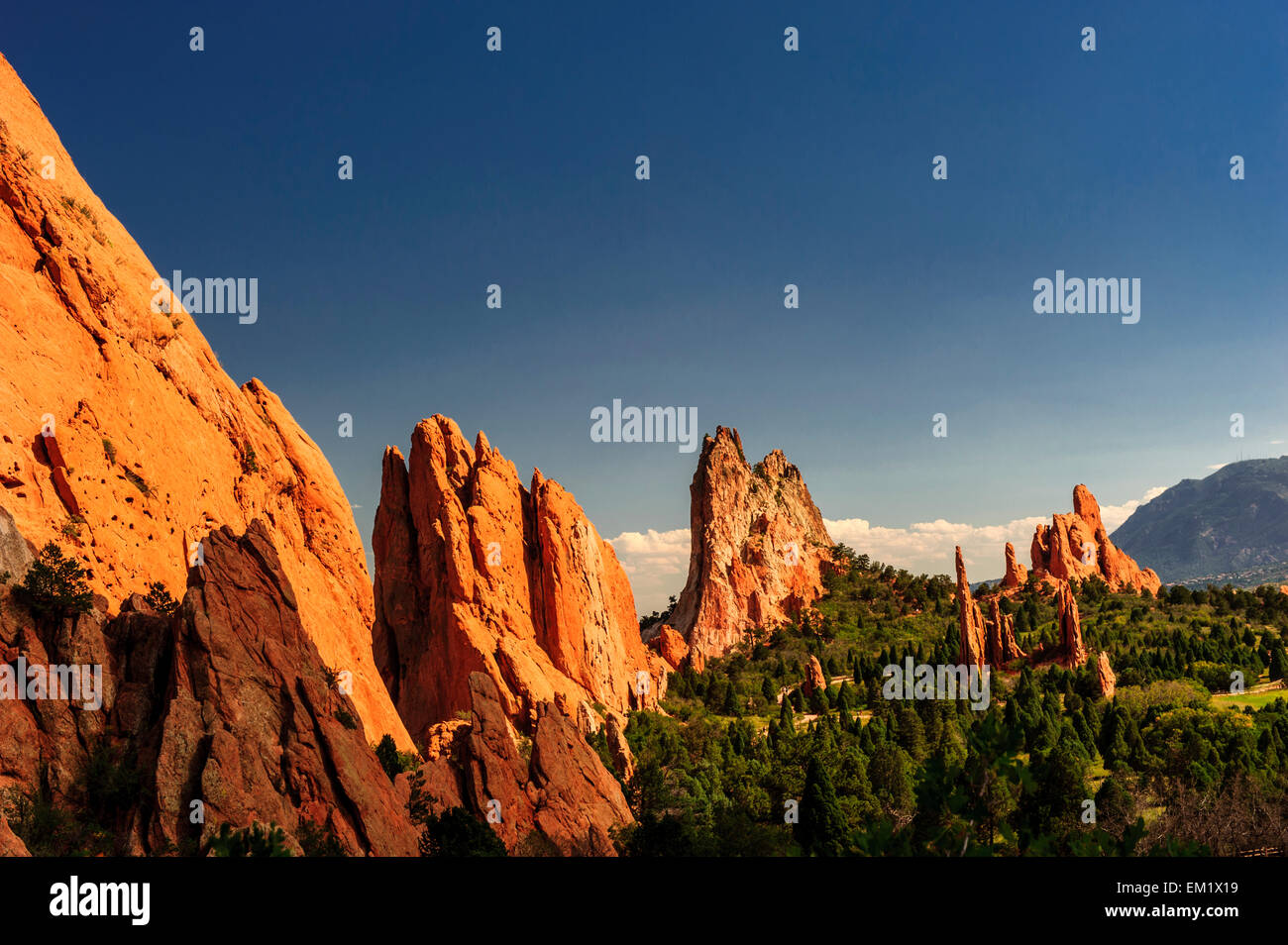 Giardino degli dèi, Colorado. Foto Stock