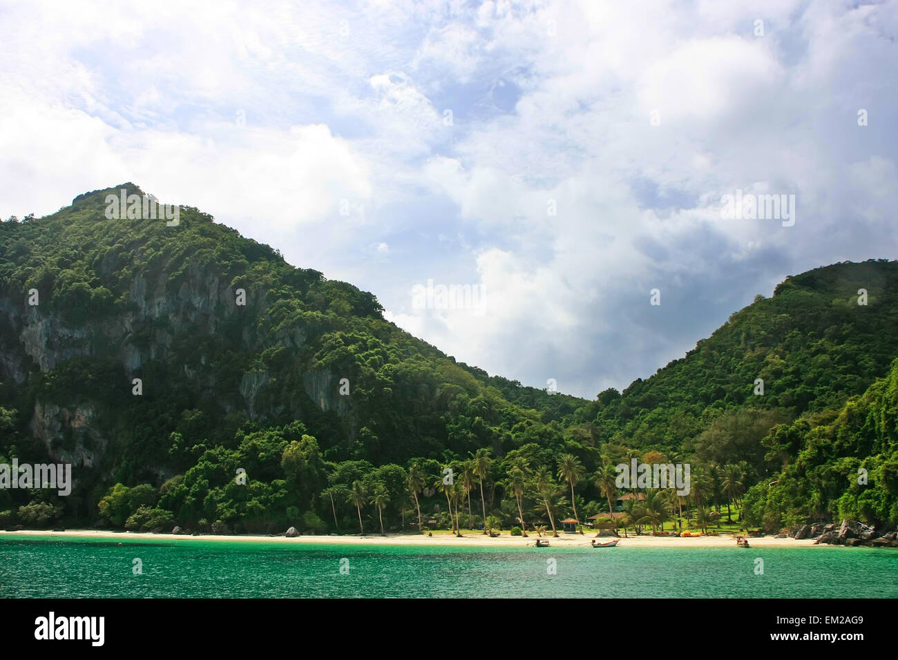 Wua Talab isola, Ang Thong National Marine Park, Thailandia Foto Stock