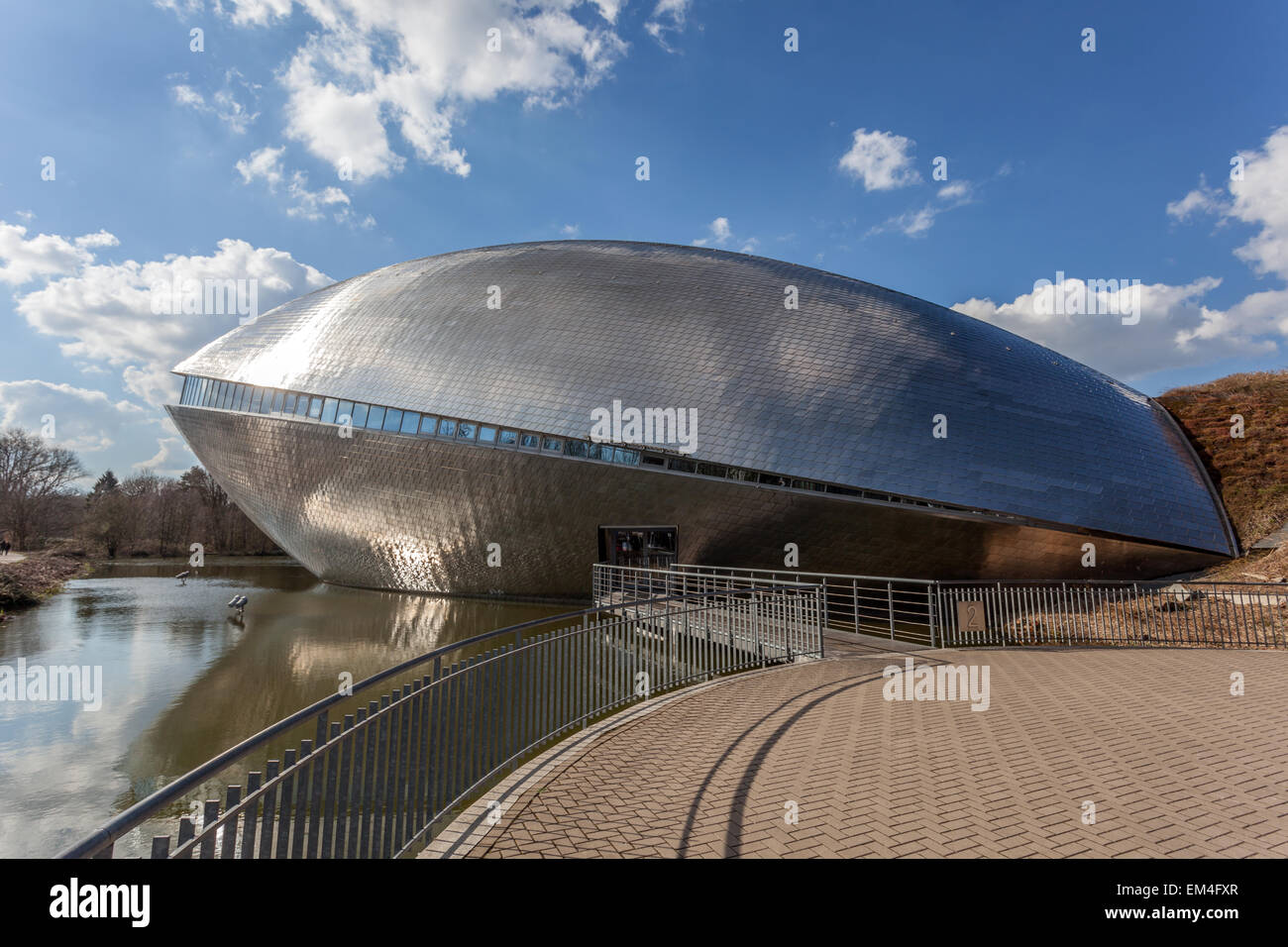 Universum Science Center building a Bremen, Germania Foto Stock