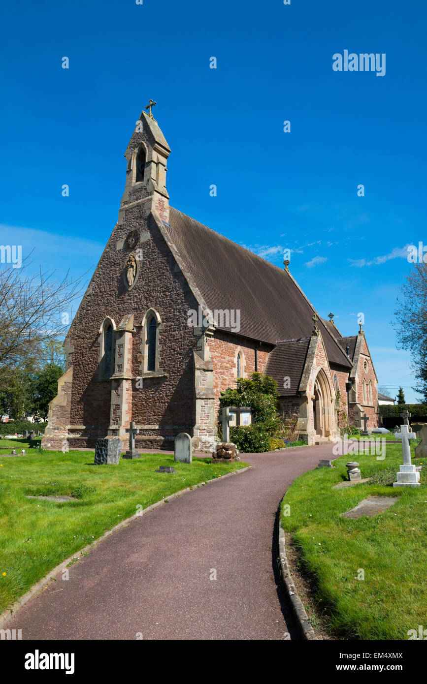 Shelton e Oxon la Chiesa di Cristo, Bicton Heath, Shrewsbury, Shropshire, Inghilterra. Foto Stock