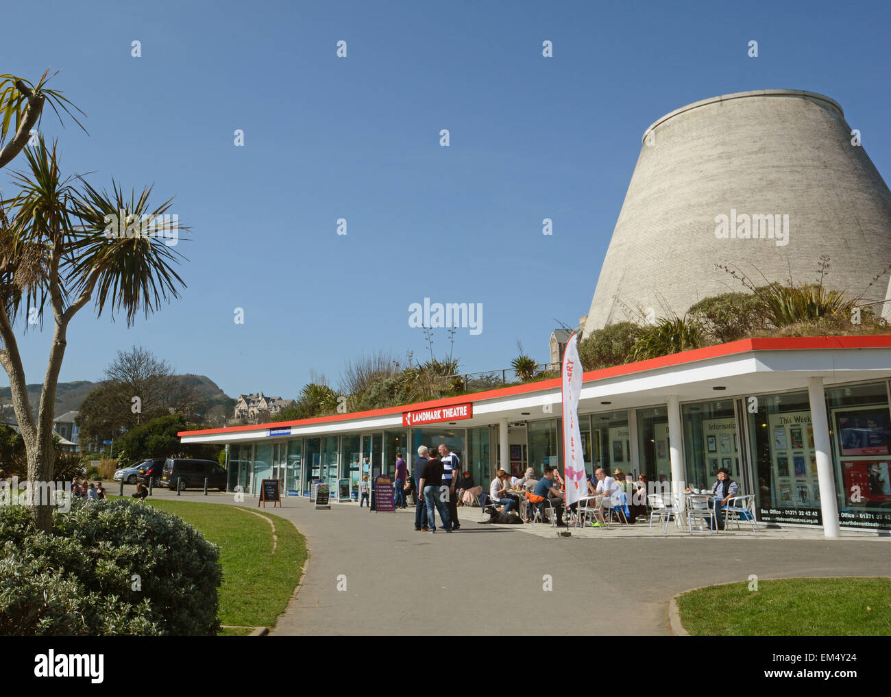 Il Landmark Theater e il Pavillion Ilfracombe North Devon teatri Foto Stock