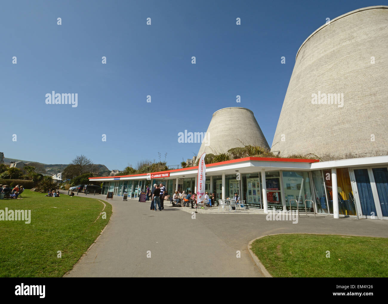 Il Landmark Theater e il Pavillion Ilfracombe North Devon teatri Foto Stock