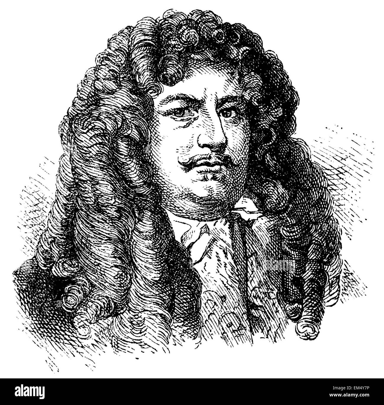 Kurfürst Friedrich Wilhelm (nato il 6 febbraio 1620 , morì il 9 di maggio 1688 ) Foto Stock