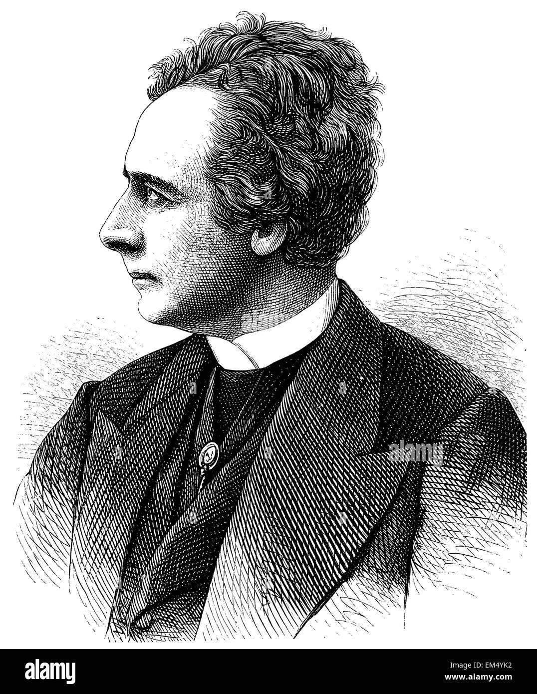 Friedrich Haase (nato il 1 novembre 1826) Foto Stock