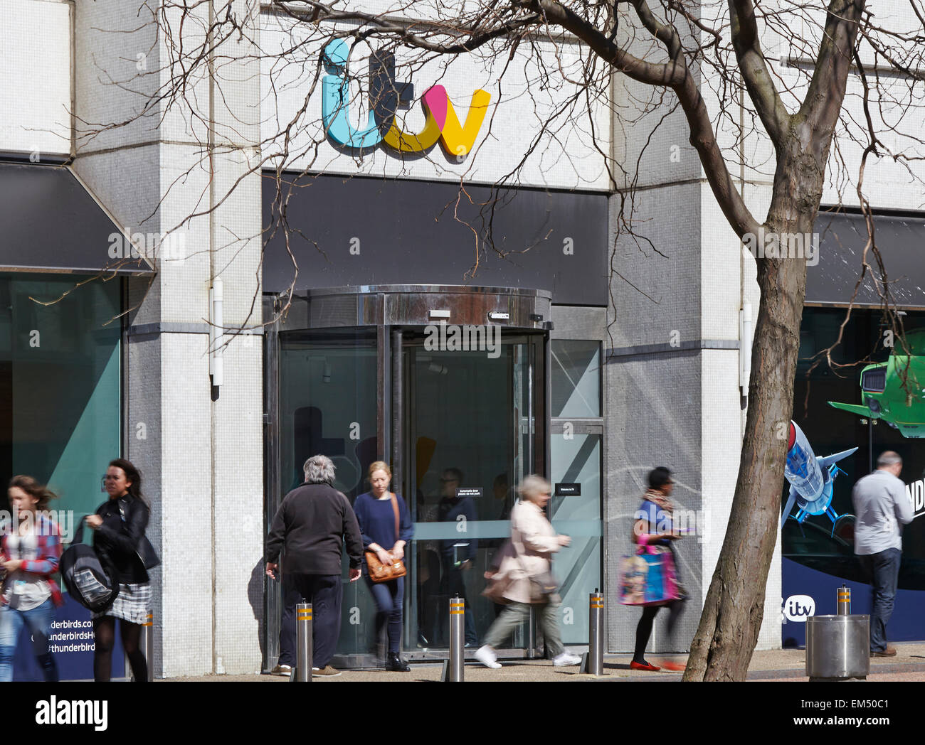 Centro Televisivo / ITV Studios - massa superiore, South Bank di Londra Foto Stock