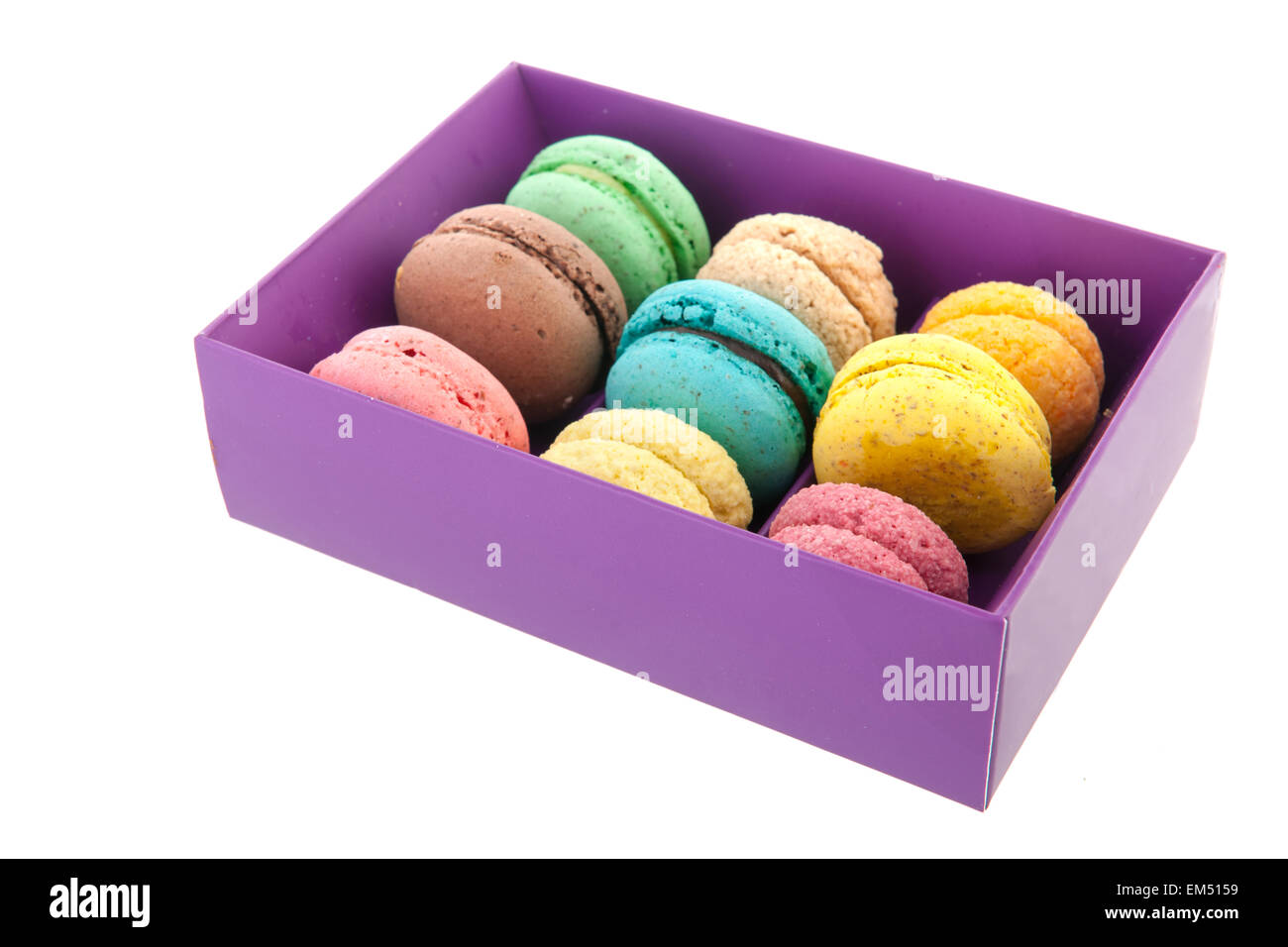 Amaretti francese Foto Stock