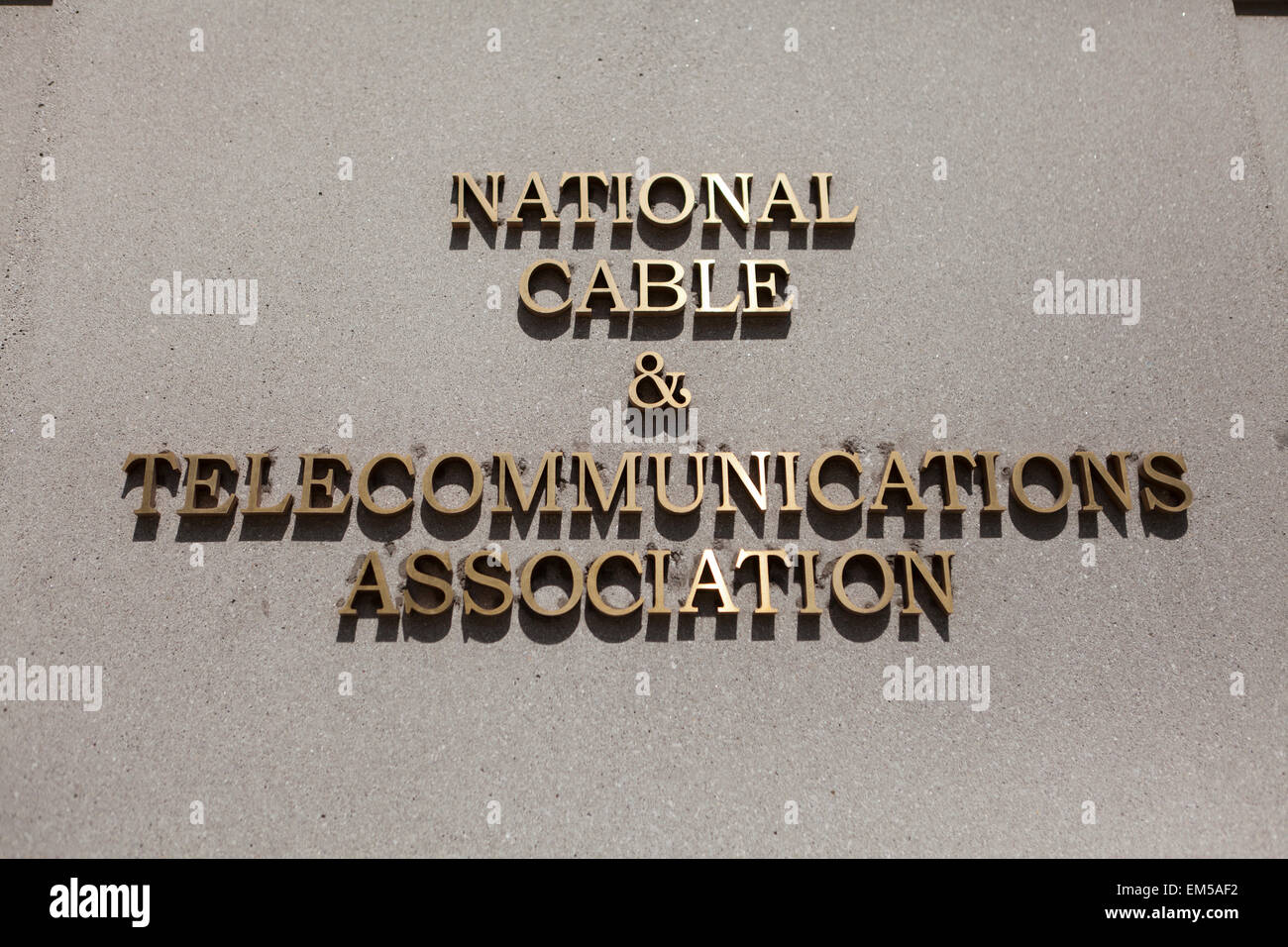 Cavo nazionale e Telecommunications Association - Washington DC, Stati Uniti d'America Foto Stock