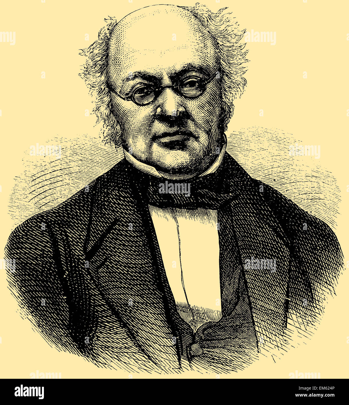 Firmin Didot (1764 - 1836), francese stampante, incisore, tipo e fondatore Foto Stock