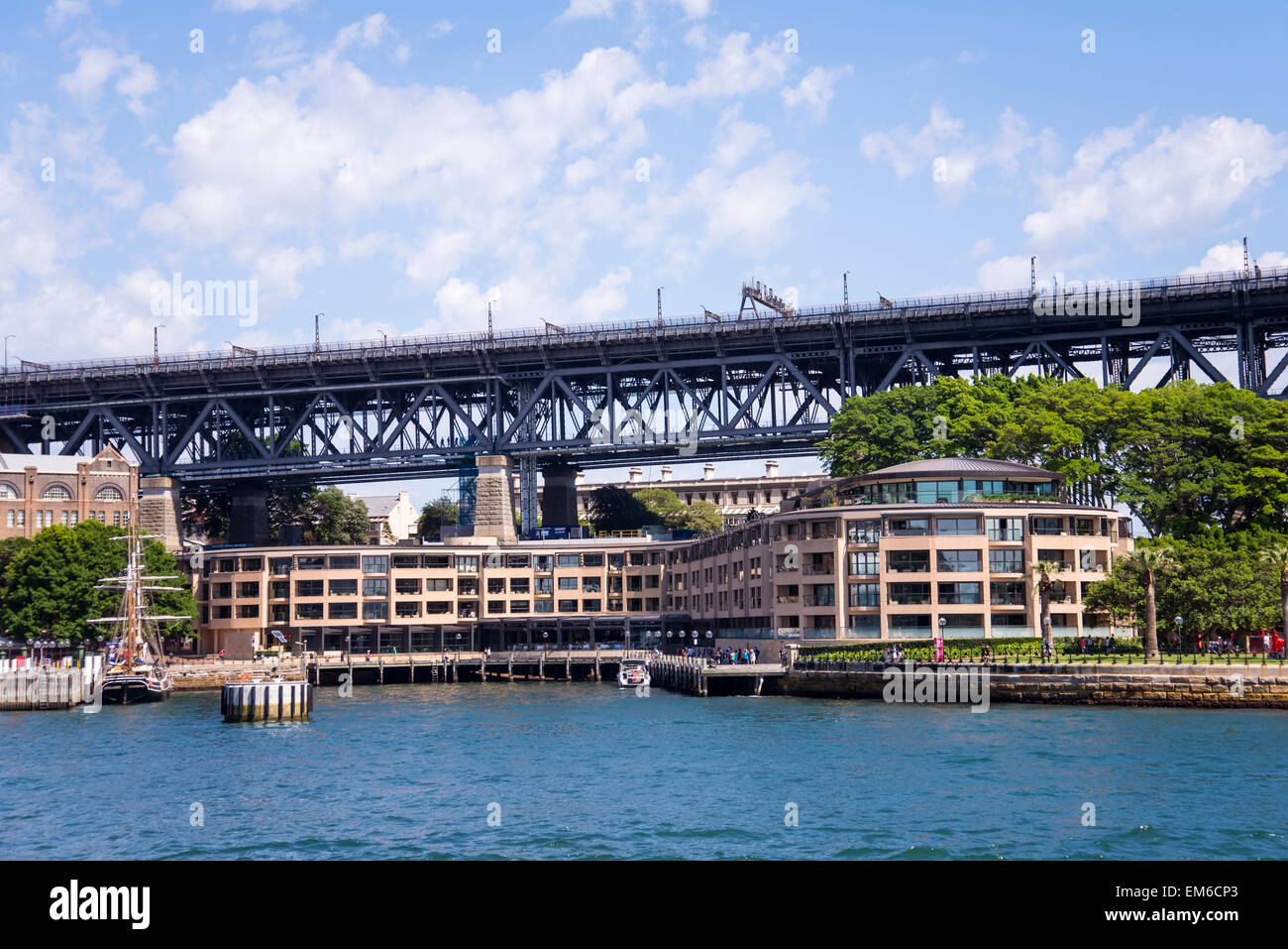 Vista in Hotel Park Hyatt Sydney. Foto Stock