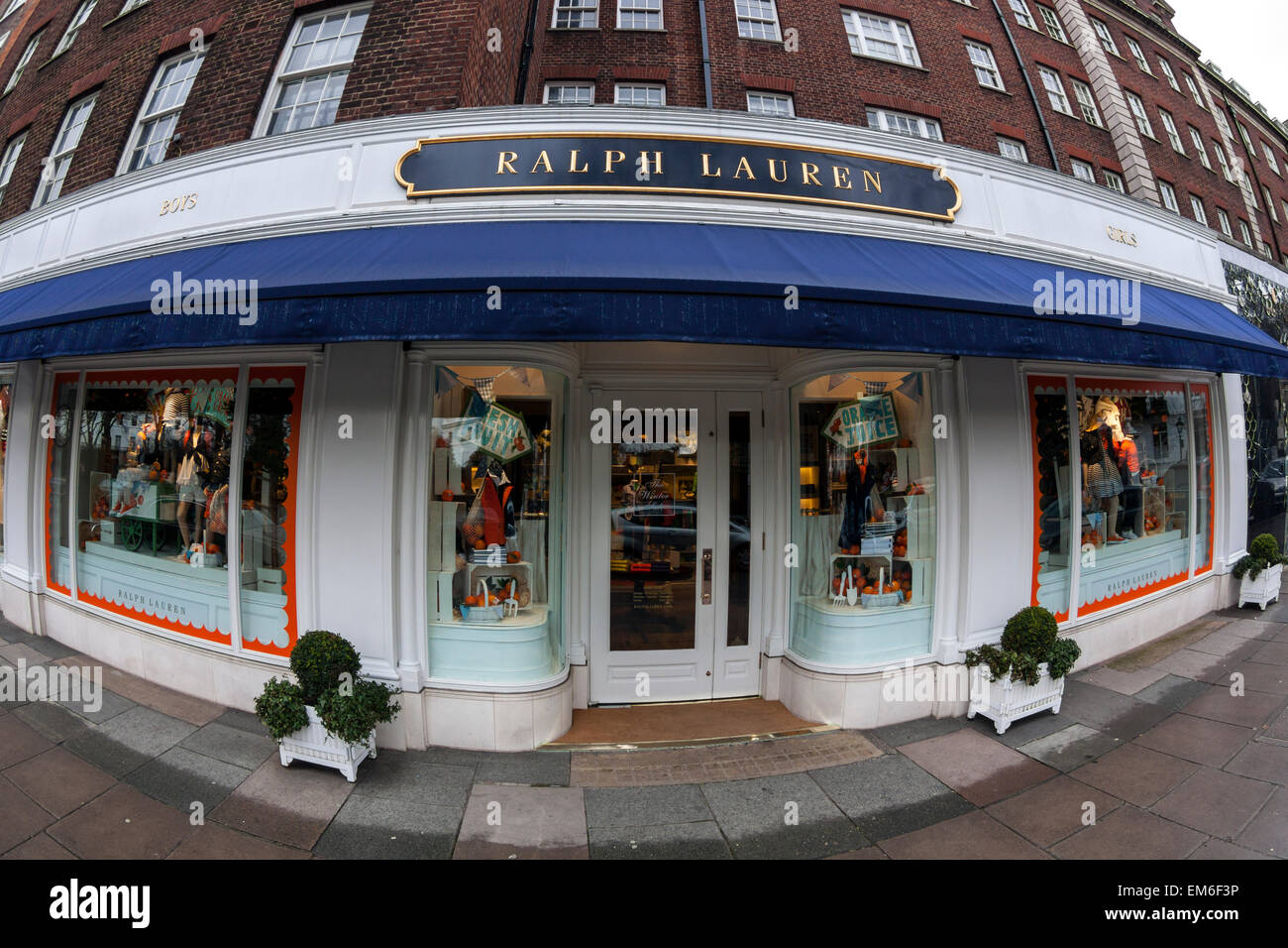 Ralph Lauren Store, Fulham Road, Londra Foto Stock