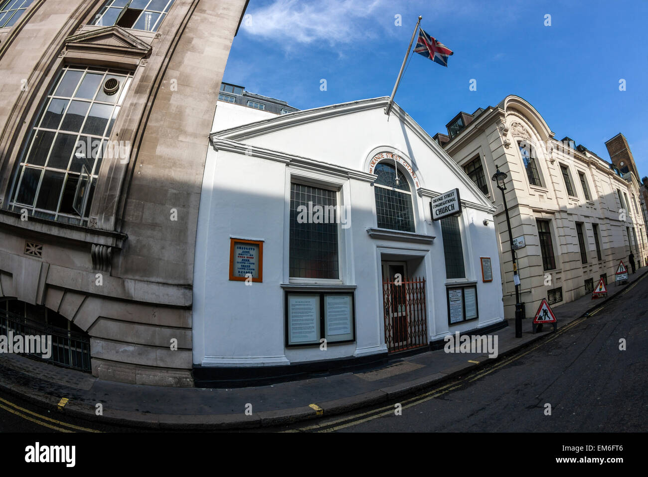 Orange Street Chiesa congregazionale, Londra Foto Stock