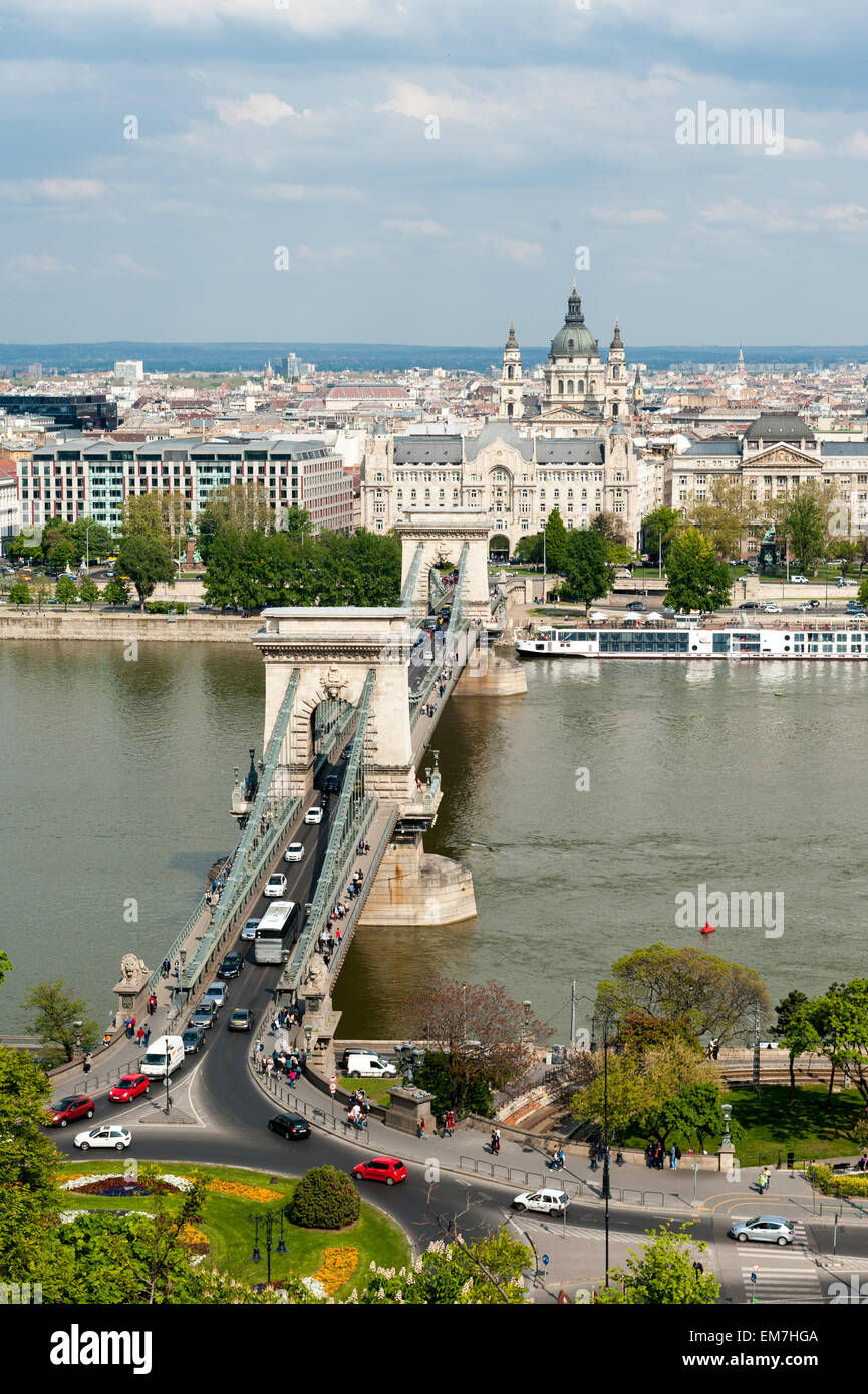 Ungheria, Budapest, cityscape Foto Stock