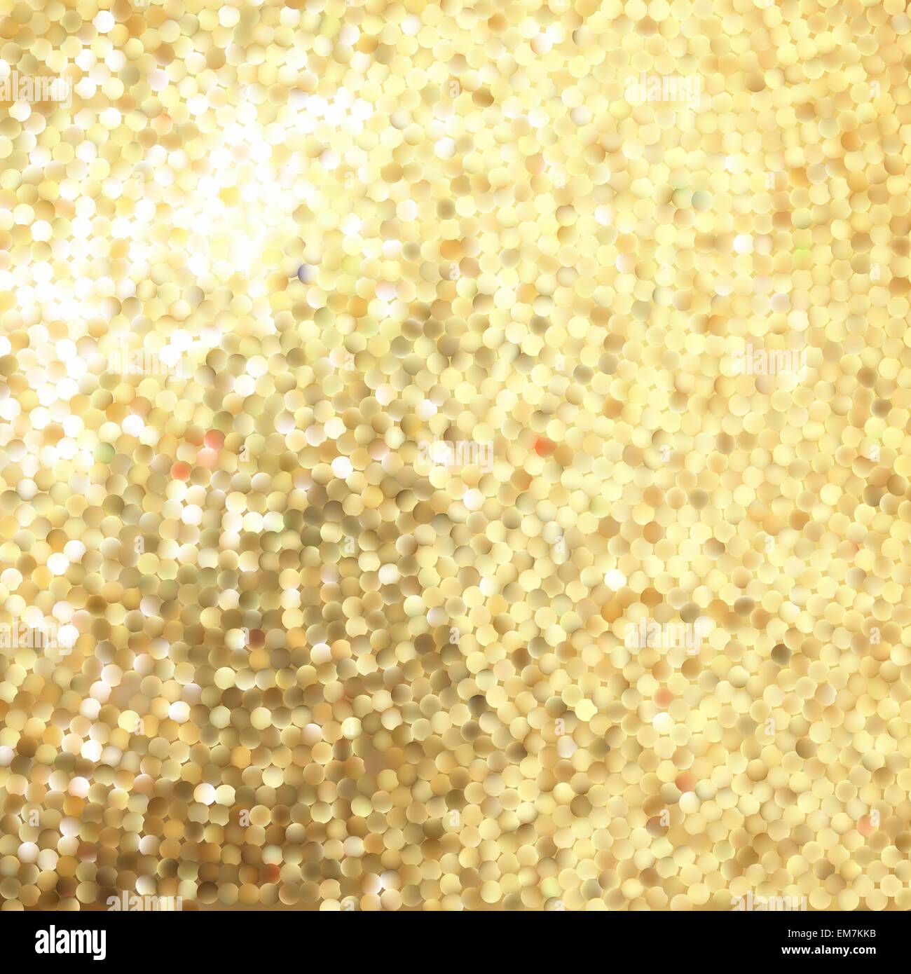 Mosaico in oro. Abstract background. EPS 8 Illustrazione Vettoriale