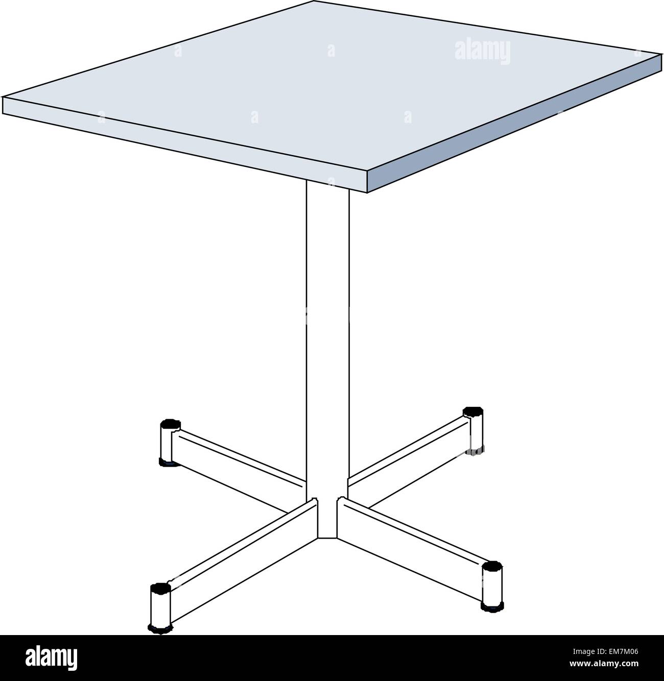 Tabella Illustrazione Vettoriale