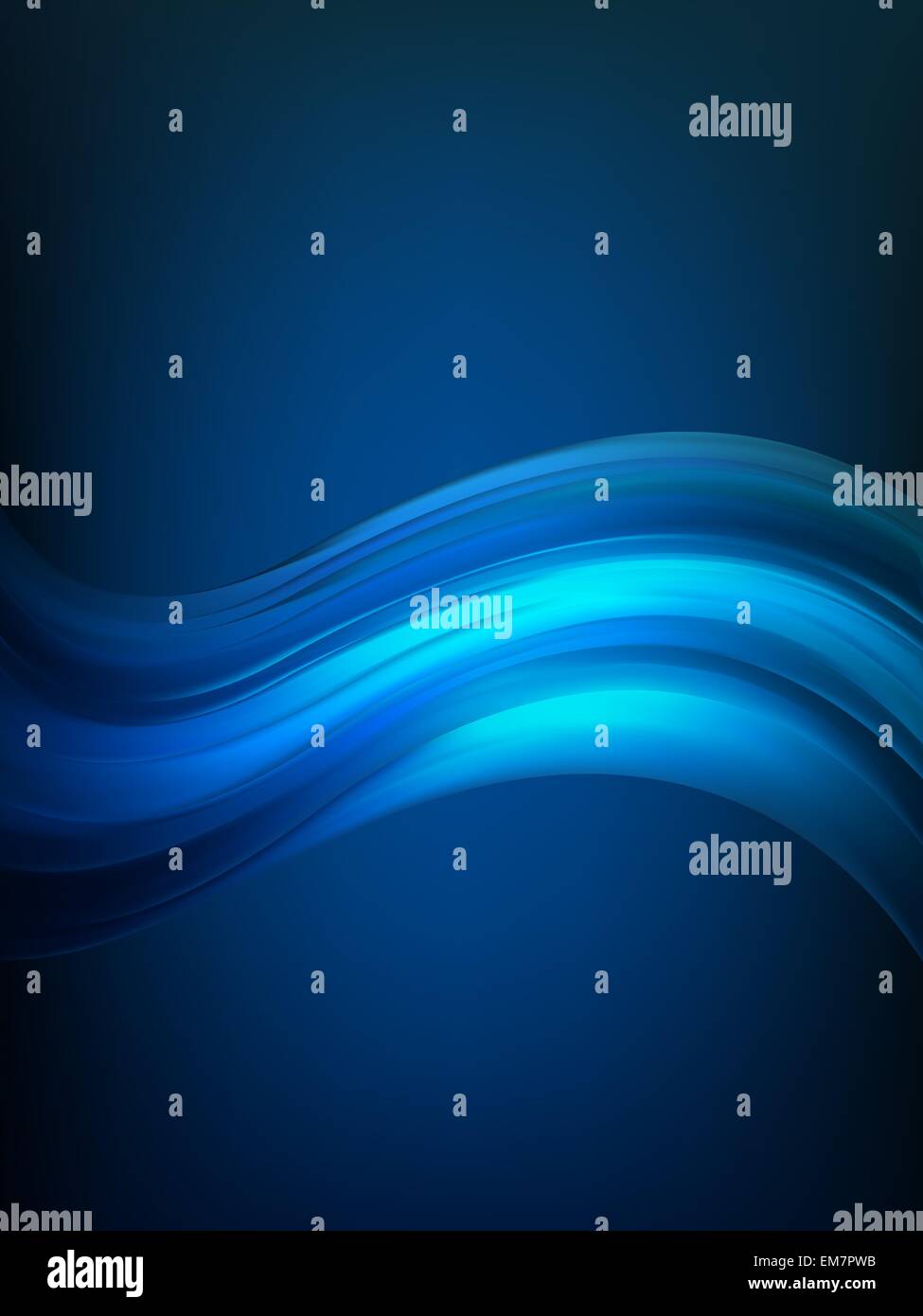 Concetto di blu sfondo astratto. EPS 8 Illustrazione Vettoriale