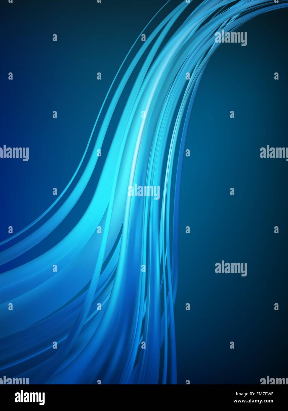 Concetto di blu sfondo astratto. EPS 8 Illustrazione Vettoriale