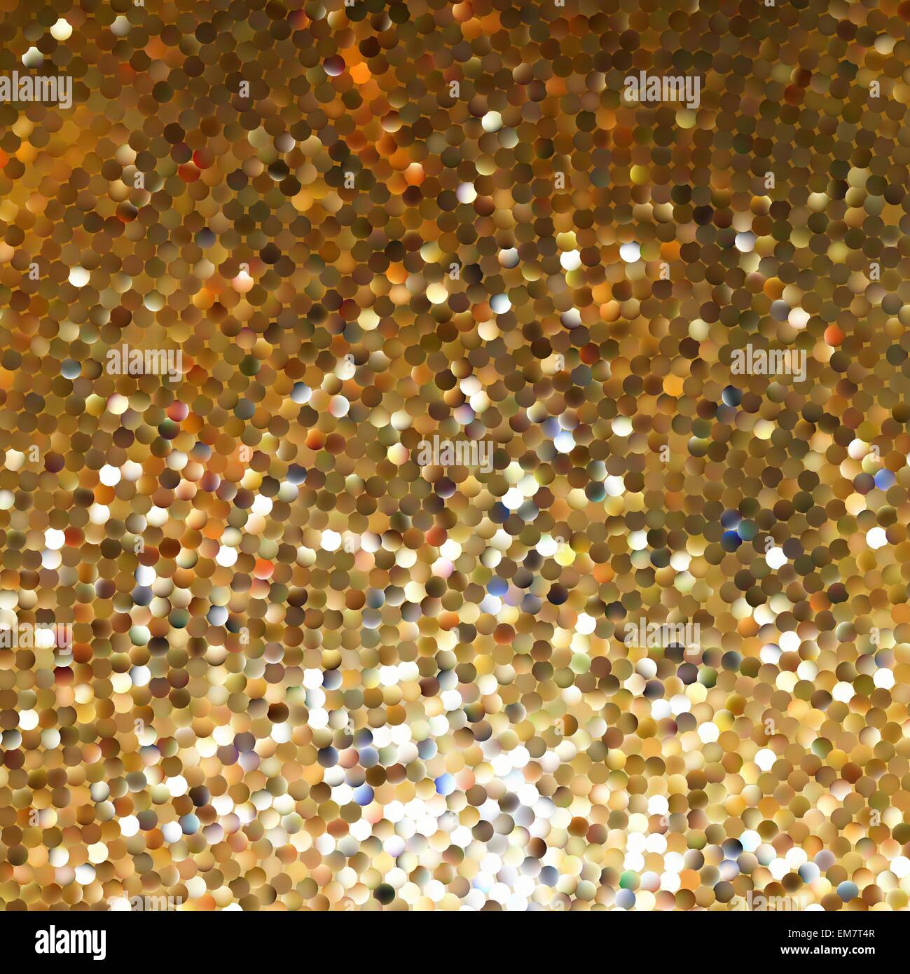 Mosaico in oro. Abstract background. EPS 8 Illustrazione Vettoriale