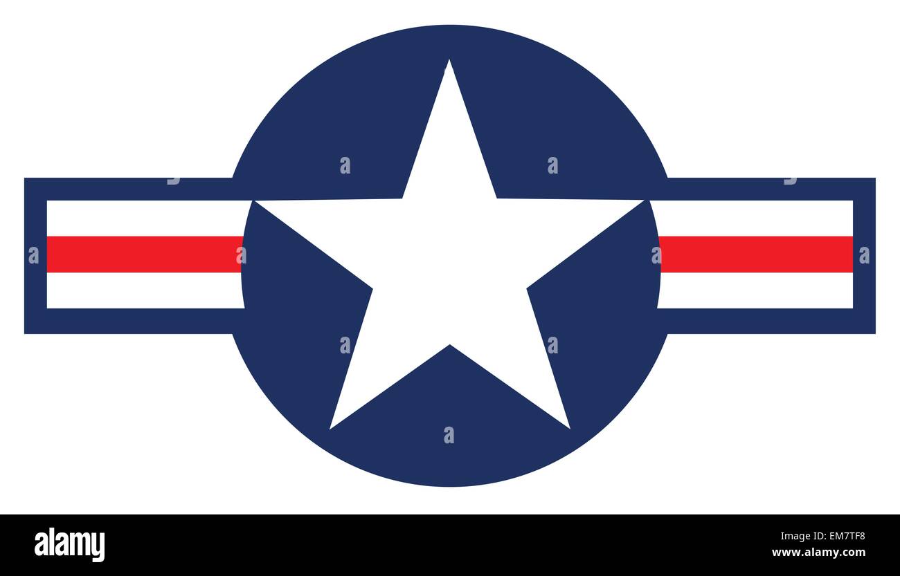 Marcature del USAF Illustrazione Vettoriale