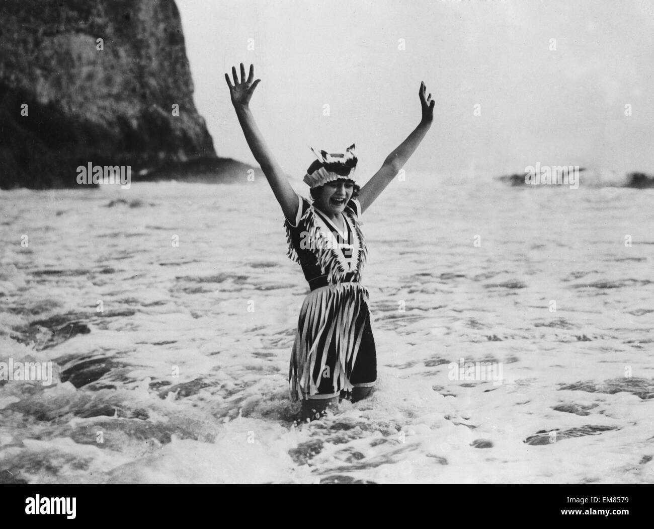 1911 costume da bagno Foto Stock