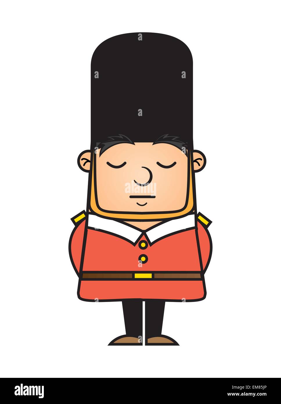 guardia di Londra Illustrazione Vettoriale