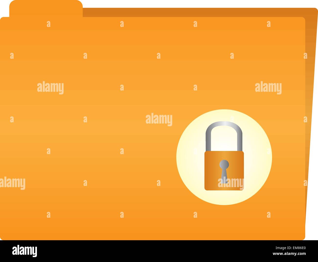 vettore di cartella Illustrazione Vettoriale