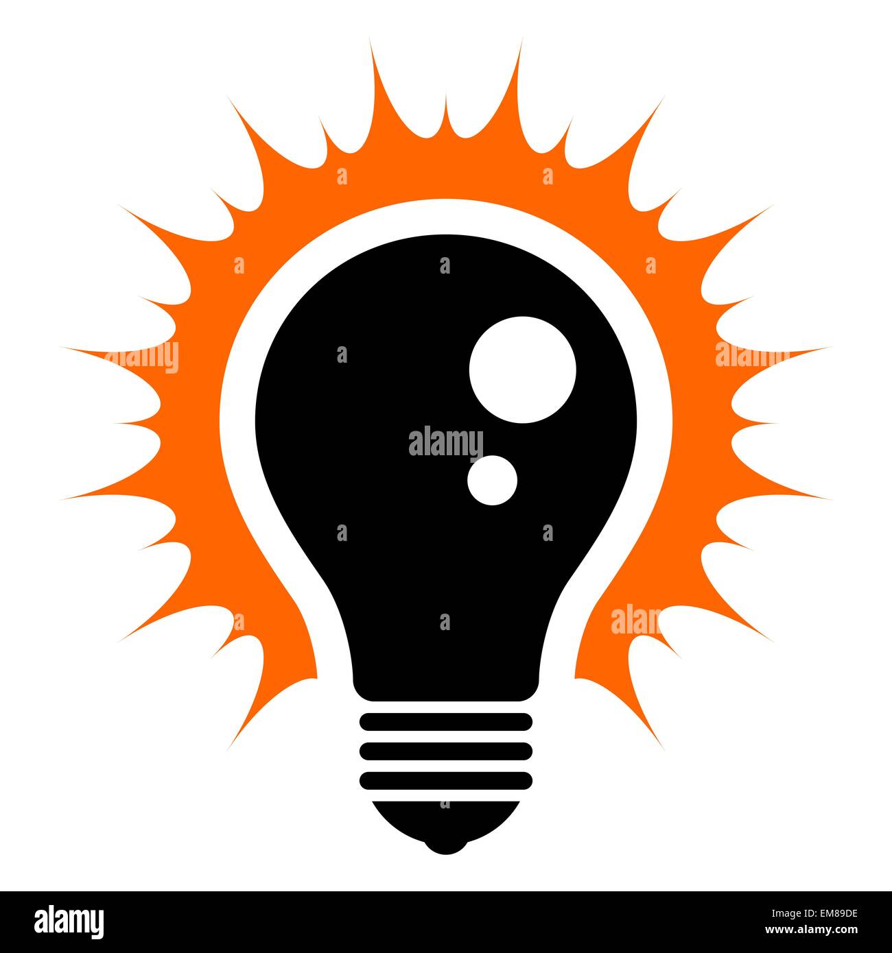 Lampadina Illustrazione Vettoriale