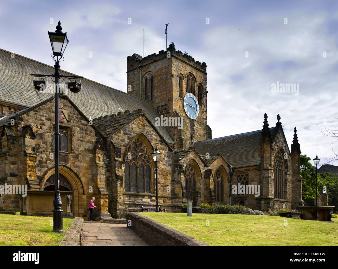 Regno Unito, Inghilterra, Yorkshire, Scarborough, St Mary Chiesa Parrocchiale Foto Stock