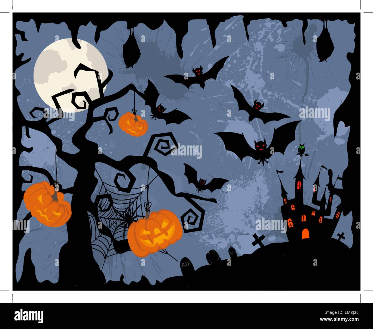 Felice halloween Illustrazione Vettoriale