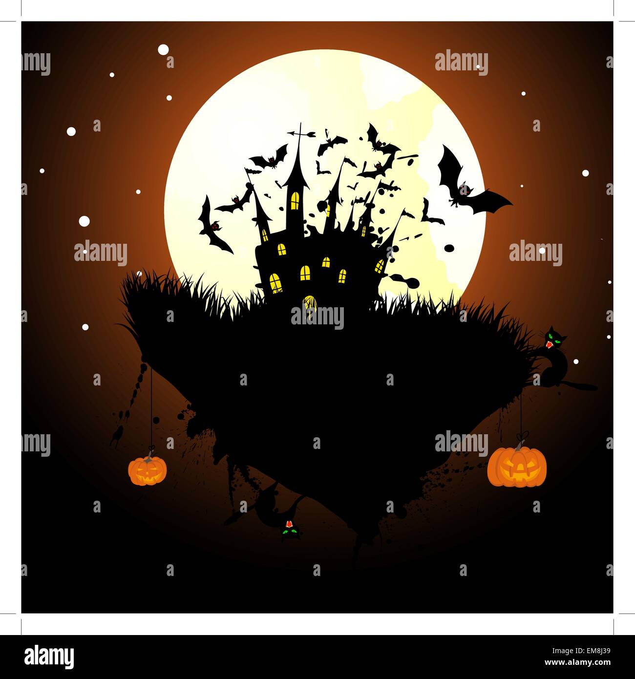 Felice halloween Illustrazione Vettoriale