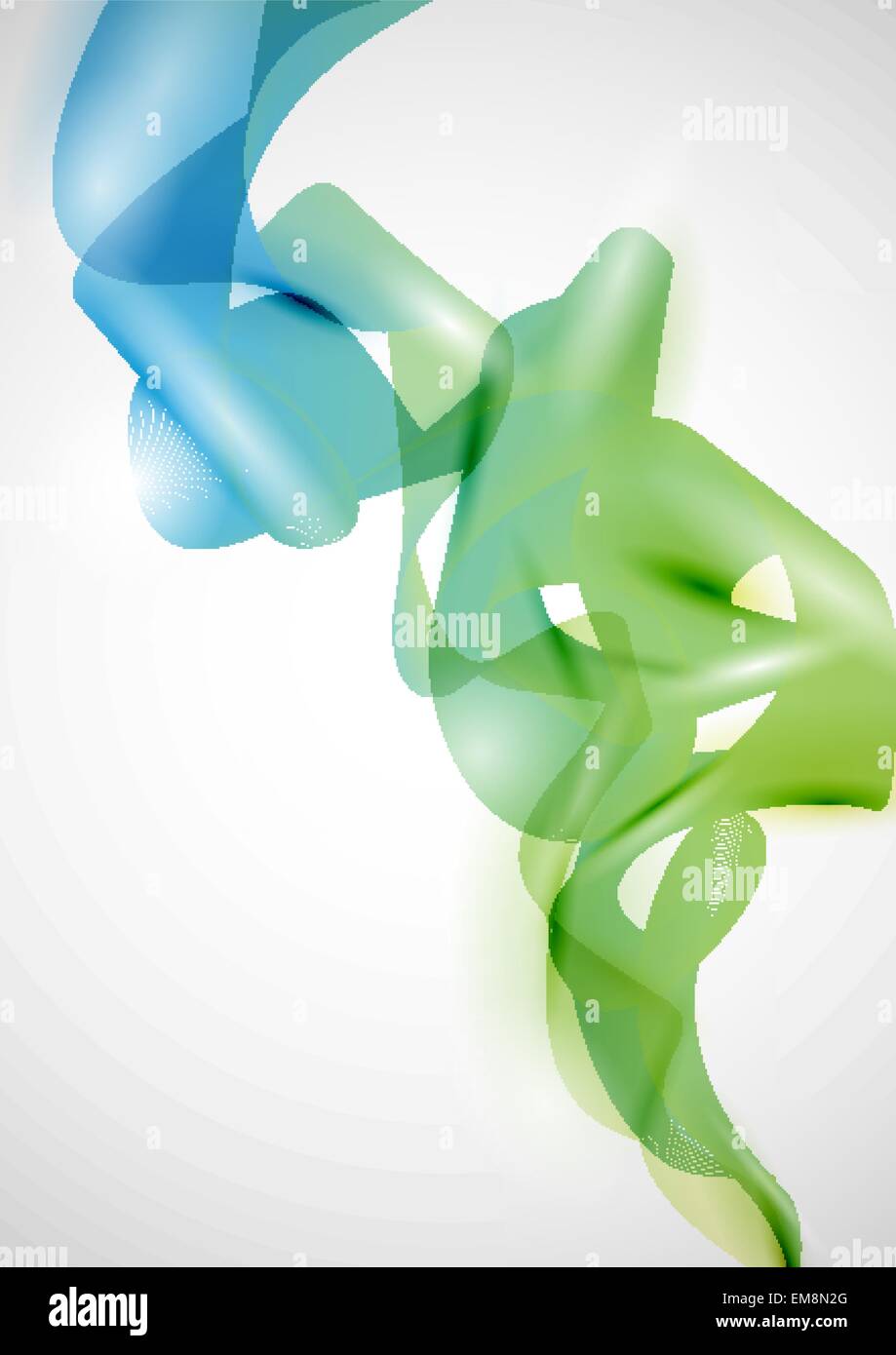 Abstract Background di fumo. Illustrazione Vettoriale