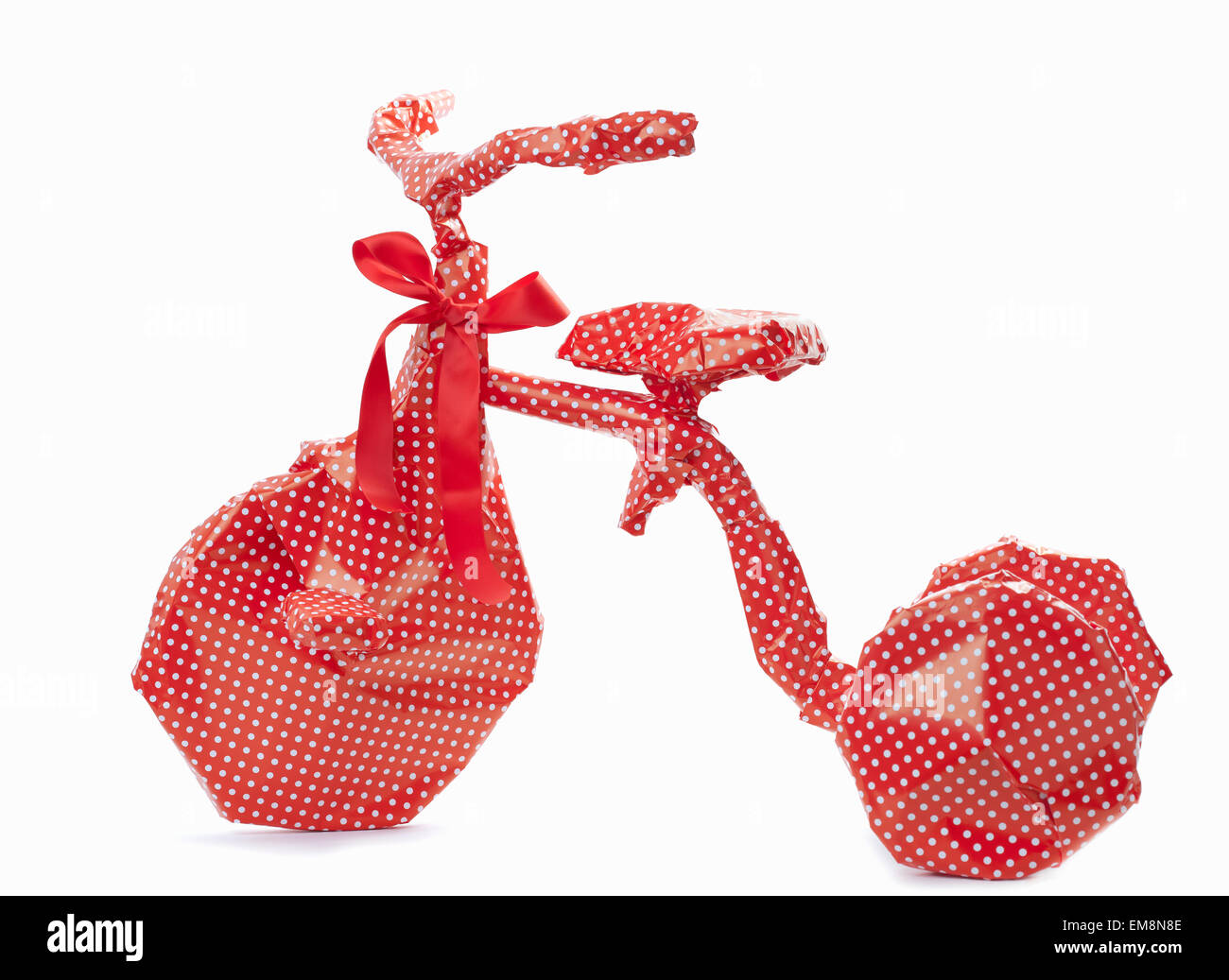 Confezione regalo bicicletta Foto stock - Alamy