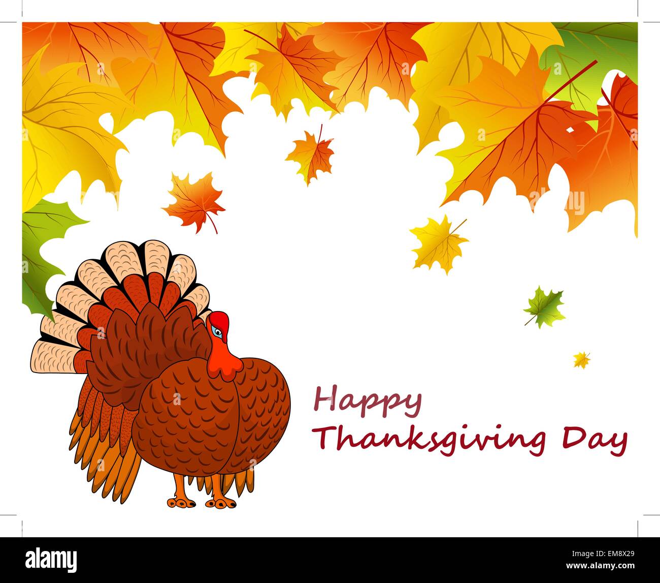 La Giornata del Ringraziamento Illustrazione Vettoriale