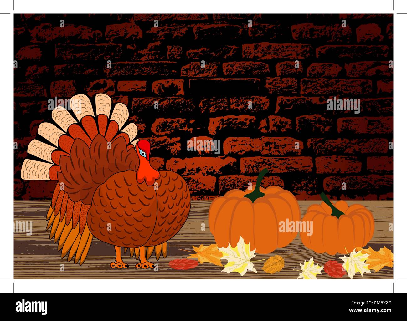 La Giornata del Ringraziamento Illustrazione Vettoriale