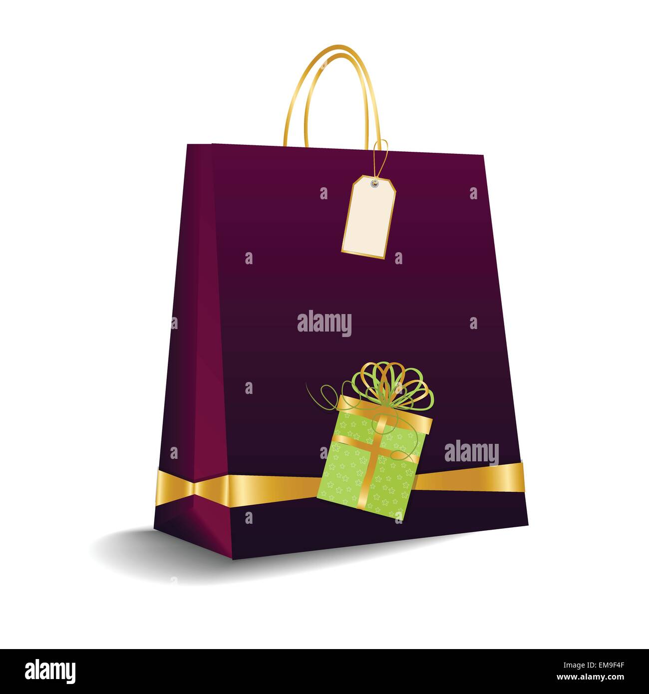 shopping-bag Illustrazione Vettoriale