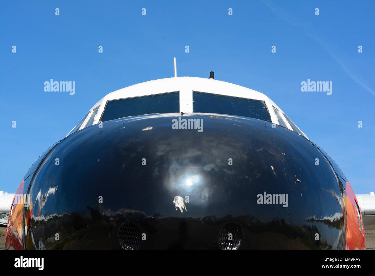 Dan Air aereo presso l'Imperial War Museum Duxford Foto Stock