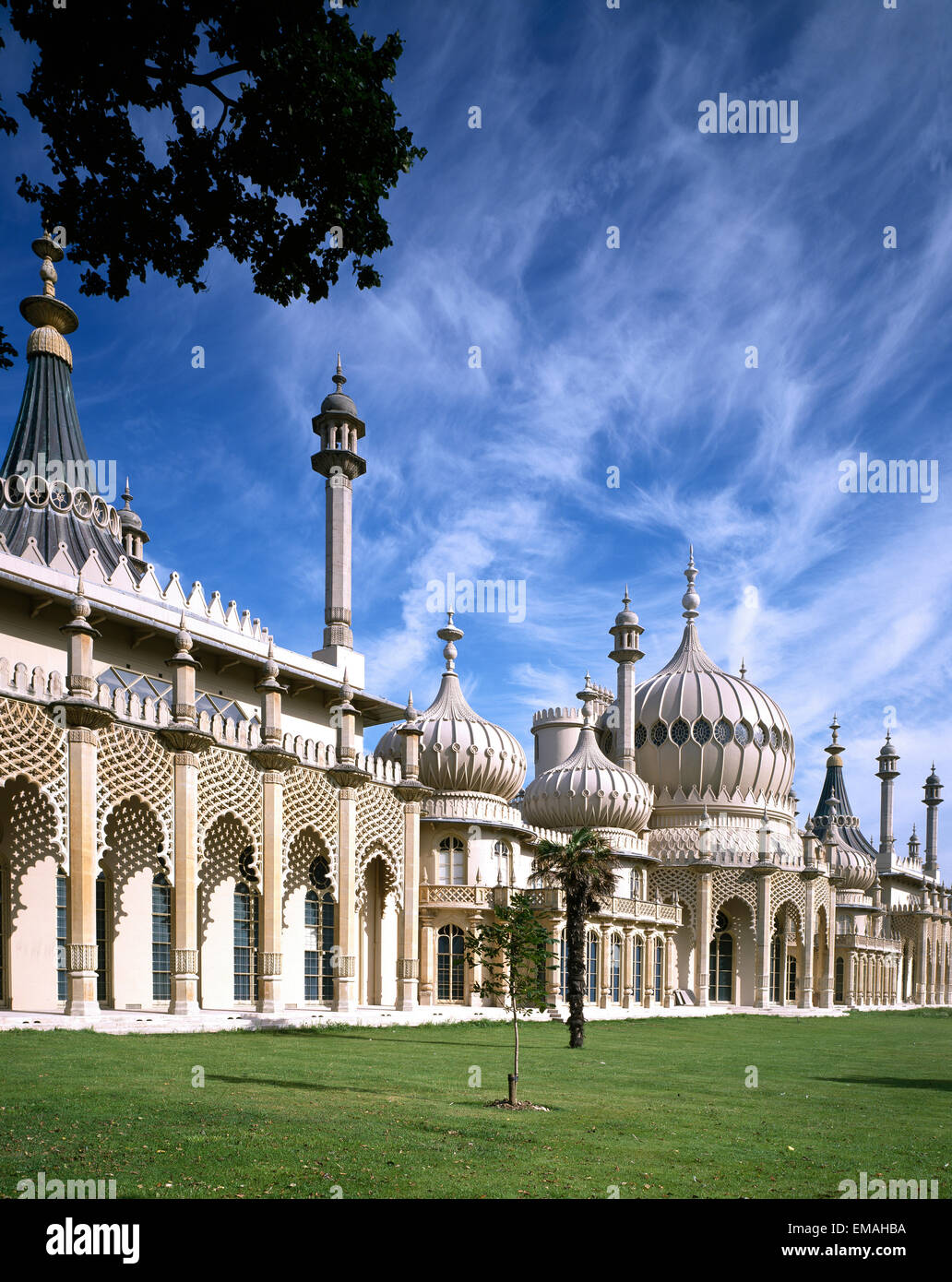 Il Royal Pavilion, Brighton East Sussex, England, Regno Unito Foto Stock