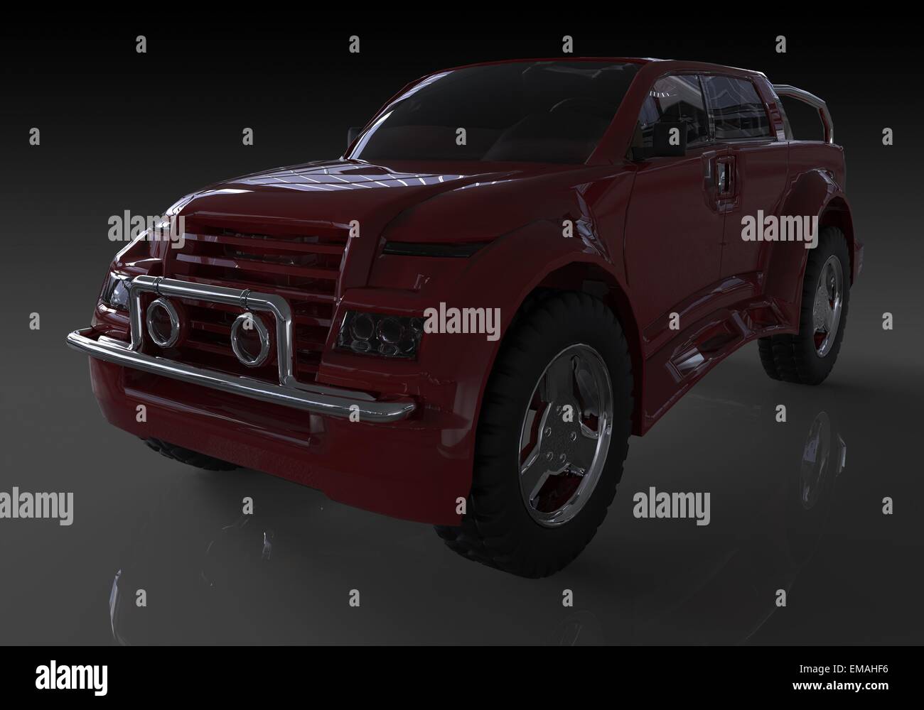 Concept Car Foto Stock