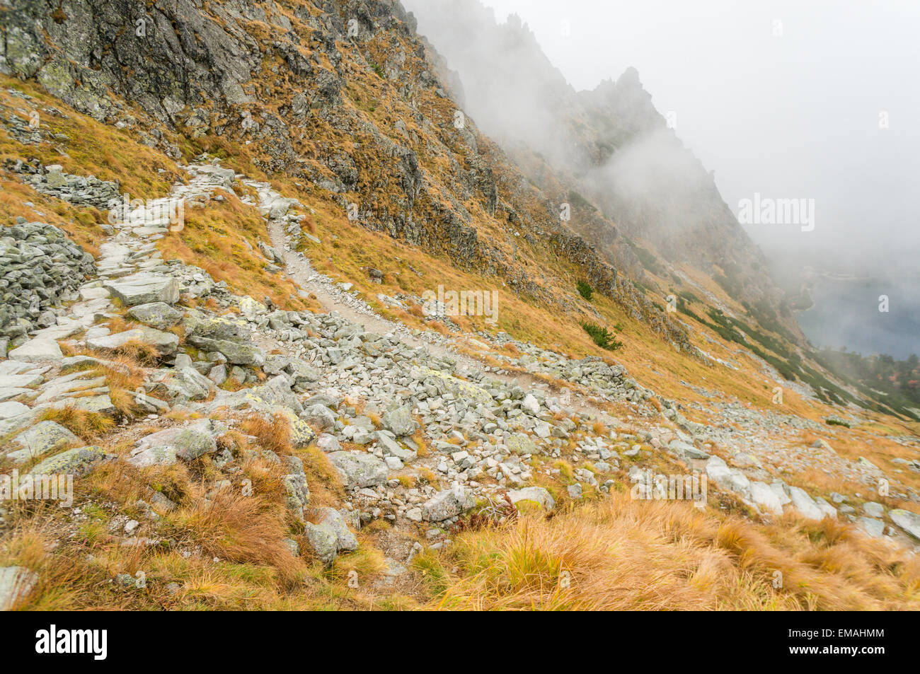 Alti Tatra national park in Slovacchia Foto Stock